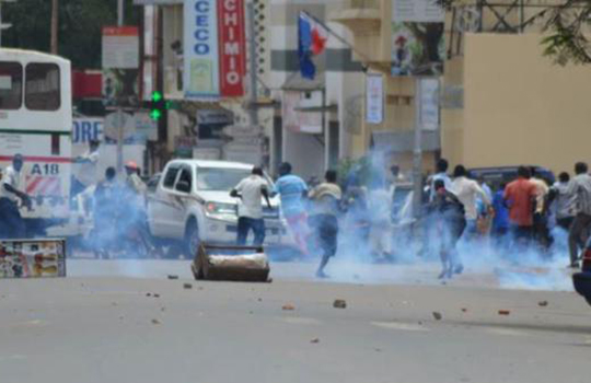 Manifestation de rue au Burundi