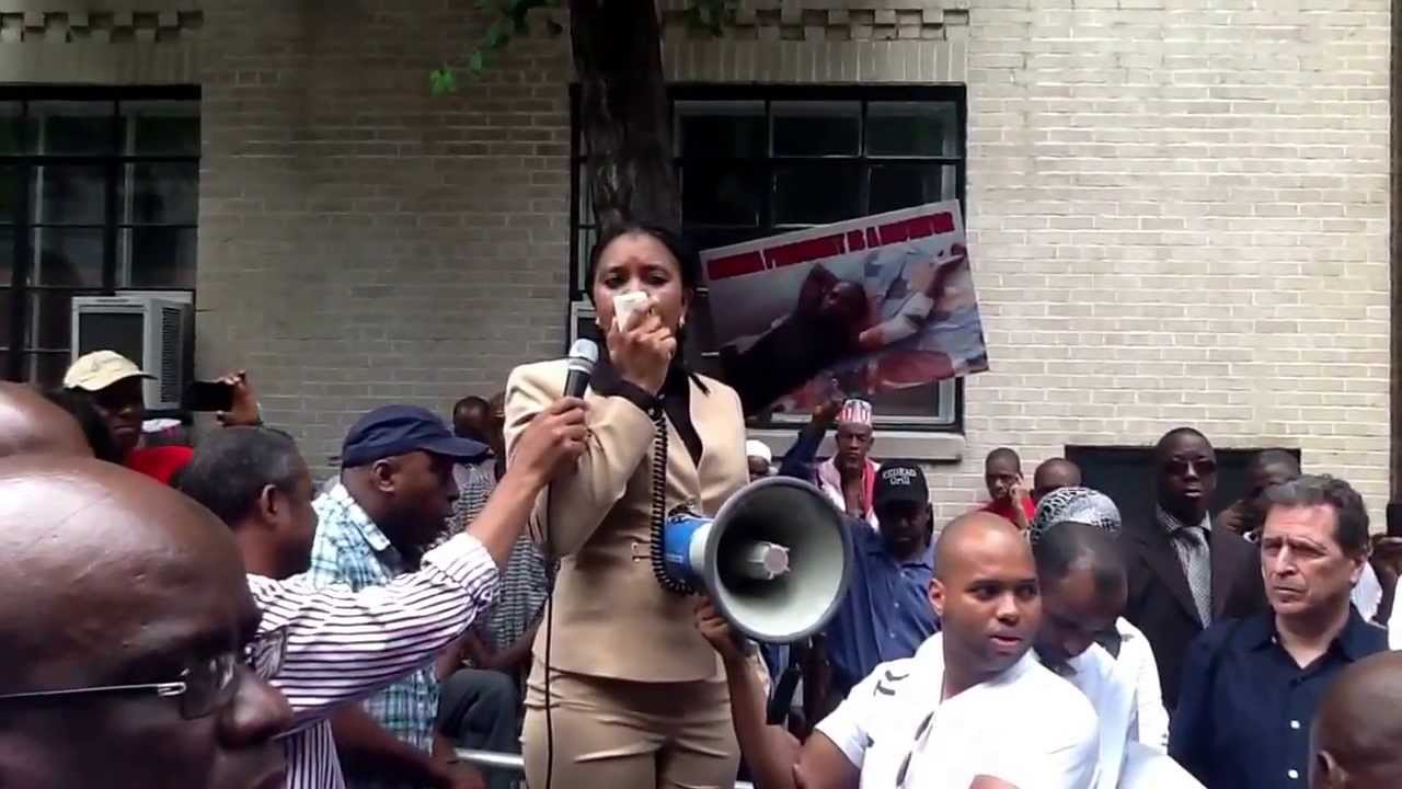 Manifestation de l'UFDG à New-York