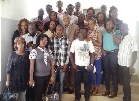 MJEJ - Le Secrétaire Général rencontre les stagiaires du ministère de la Jeunesse et de l’Emploi des jeunes