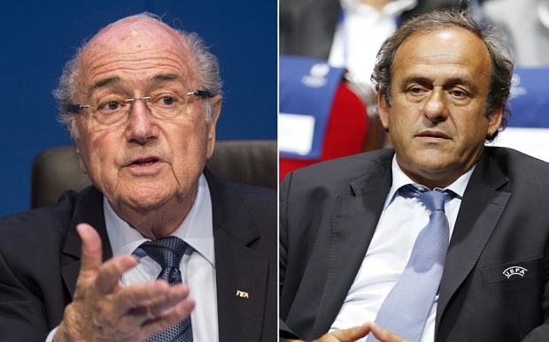 Platini et Blatter