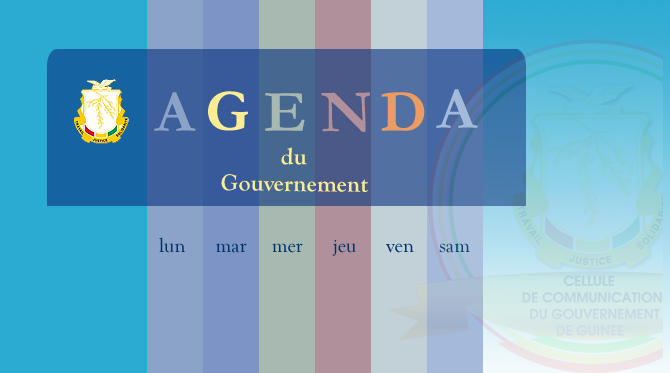 Agenda du gouvernement