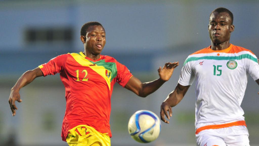 Le Guinéen Aboubacar Sylla (à gauche) et le Nigérien Boureima Abdoulaye.