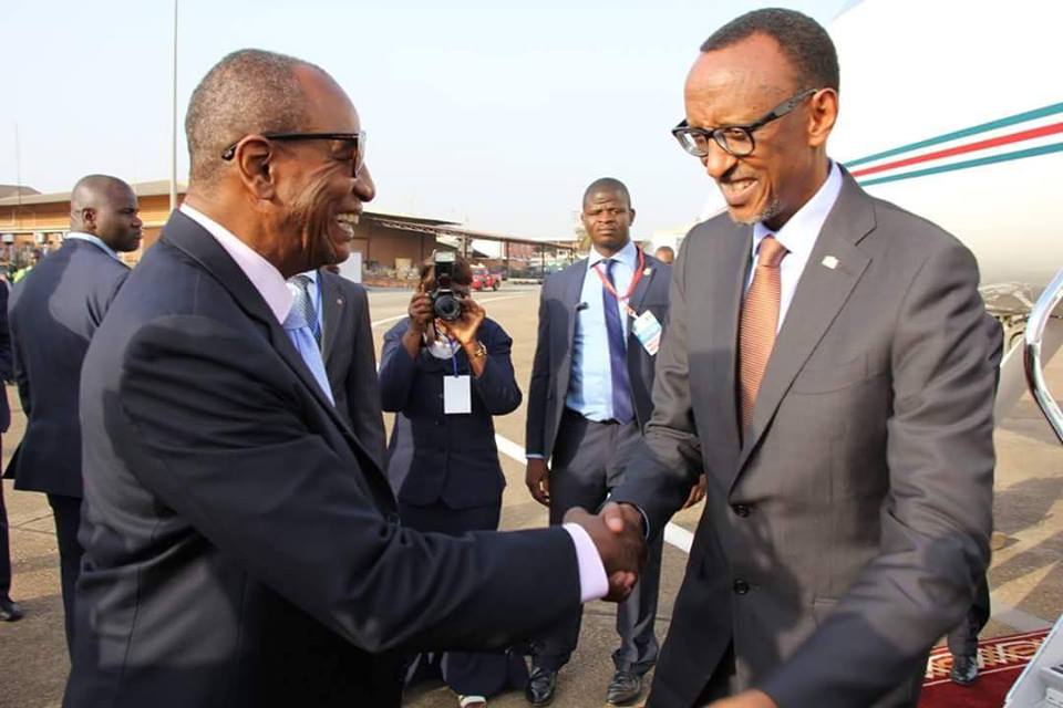 Alpha Condé Paul Kagamé