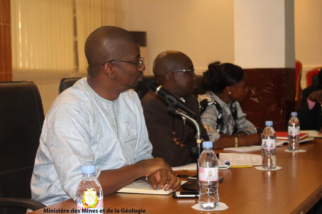 le ministre Monsieur Abdoulaye Magassouba