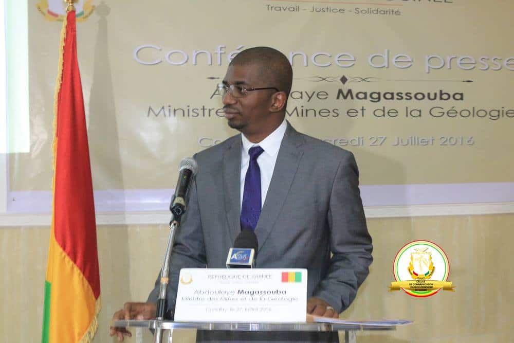 Le Ministre Abdoulaye Magassouba