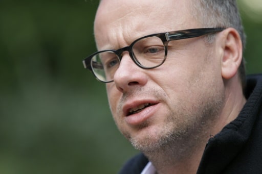 Le secrétaire général de RSF Christophe Deloire, à Bayeux le 8 ocotbre 2015 | AFP/Archives | CHARLY TRIBALLEAU