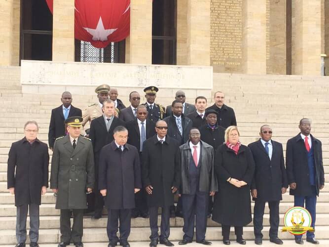L'HOMMAGE DU PRÉSIDENT ALPHA CONDÉ AU PÈRE DE L’INDÉPENDANCE TURQUE