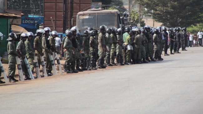 Manifestation à Conakry
