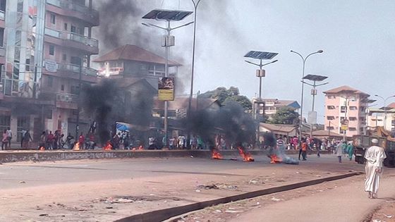 Manifestation à koloma