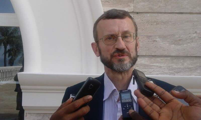 le chef de la délégation de l'Union Européenne Gerardus Gielen