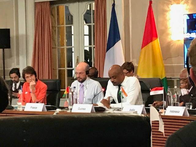 Le Ministre Damantang Albert Camara porte-voix de l’Afrique à la réunion ministérielle des pays membres du G20 autour de la question du Travail