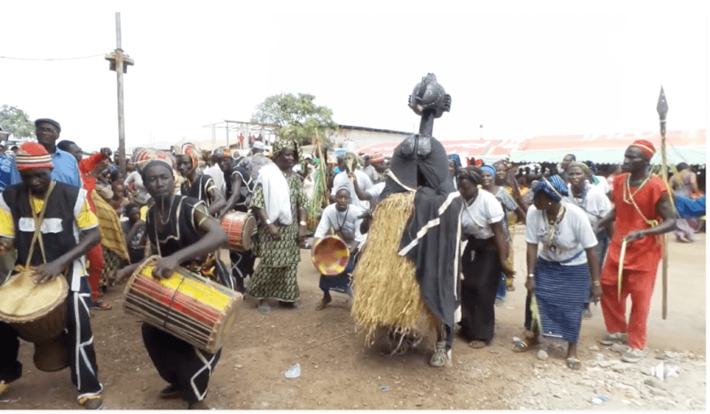 La prestation des Baga