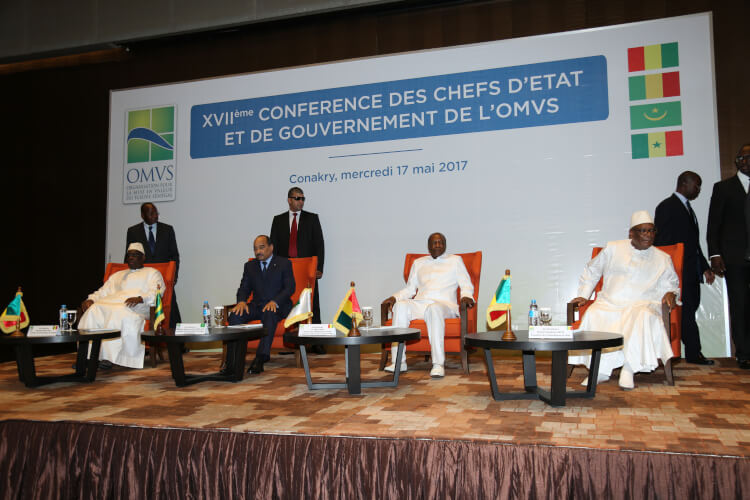chefs de l'états de l'OMVS