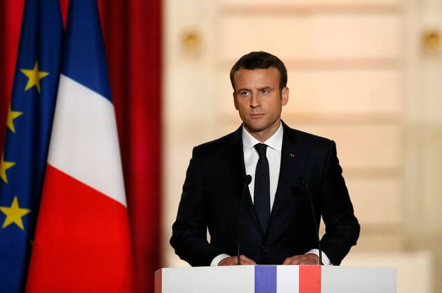 le-nouveau-president-francais-emmanuel-macron-le-14-mai-2017-a-l-elysee
