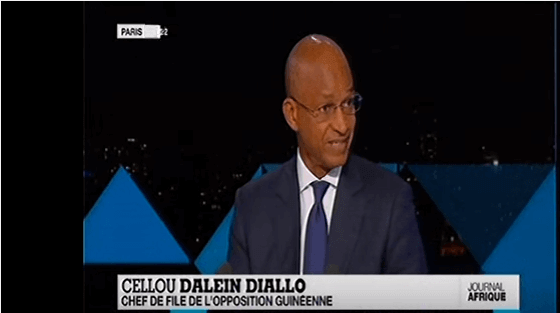 Cellou Dalein Diallo sur France24