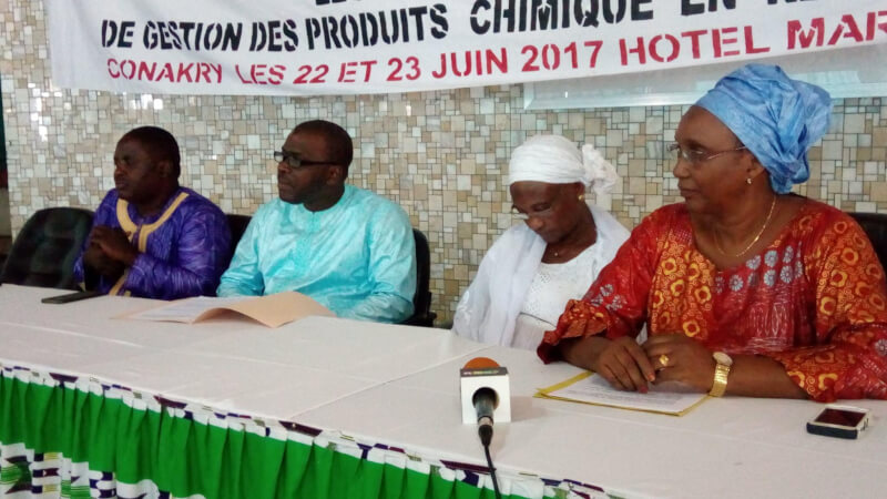 L’Atelier de validation du rapport d'analyse des cadres législatif et réglementaire de gestion des produits chimiques en République de Guinée