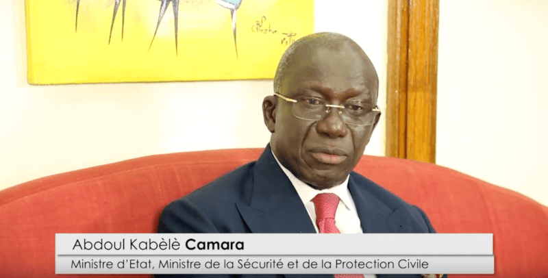 Le Ministre Abdoul Kabele Camara