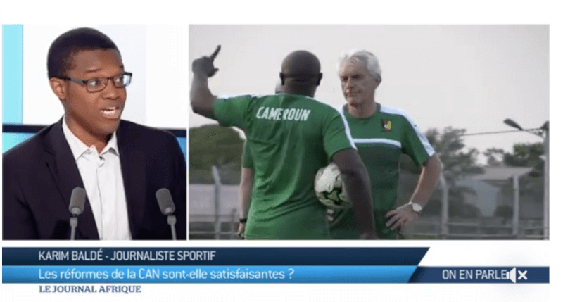 Karim Baldé journaliste sportif