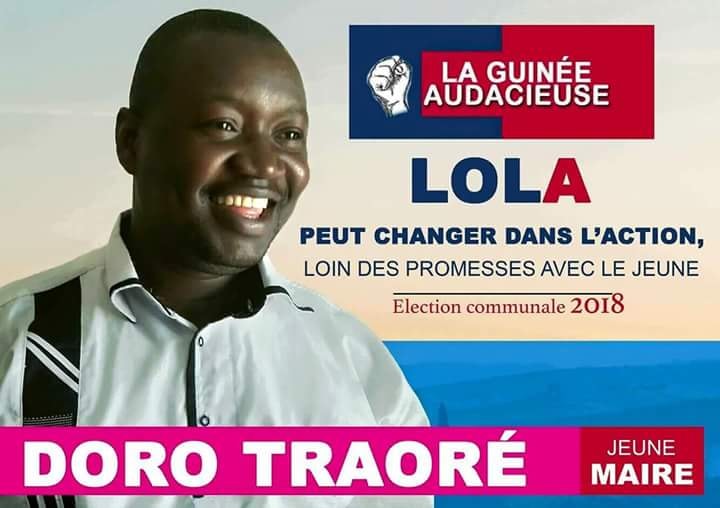Doro Traoré, jeune vice-maire de LOLA