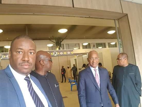 Cellou Dalein à l'Aéroport de Conakry Gbessia