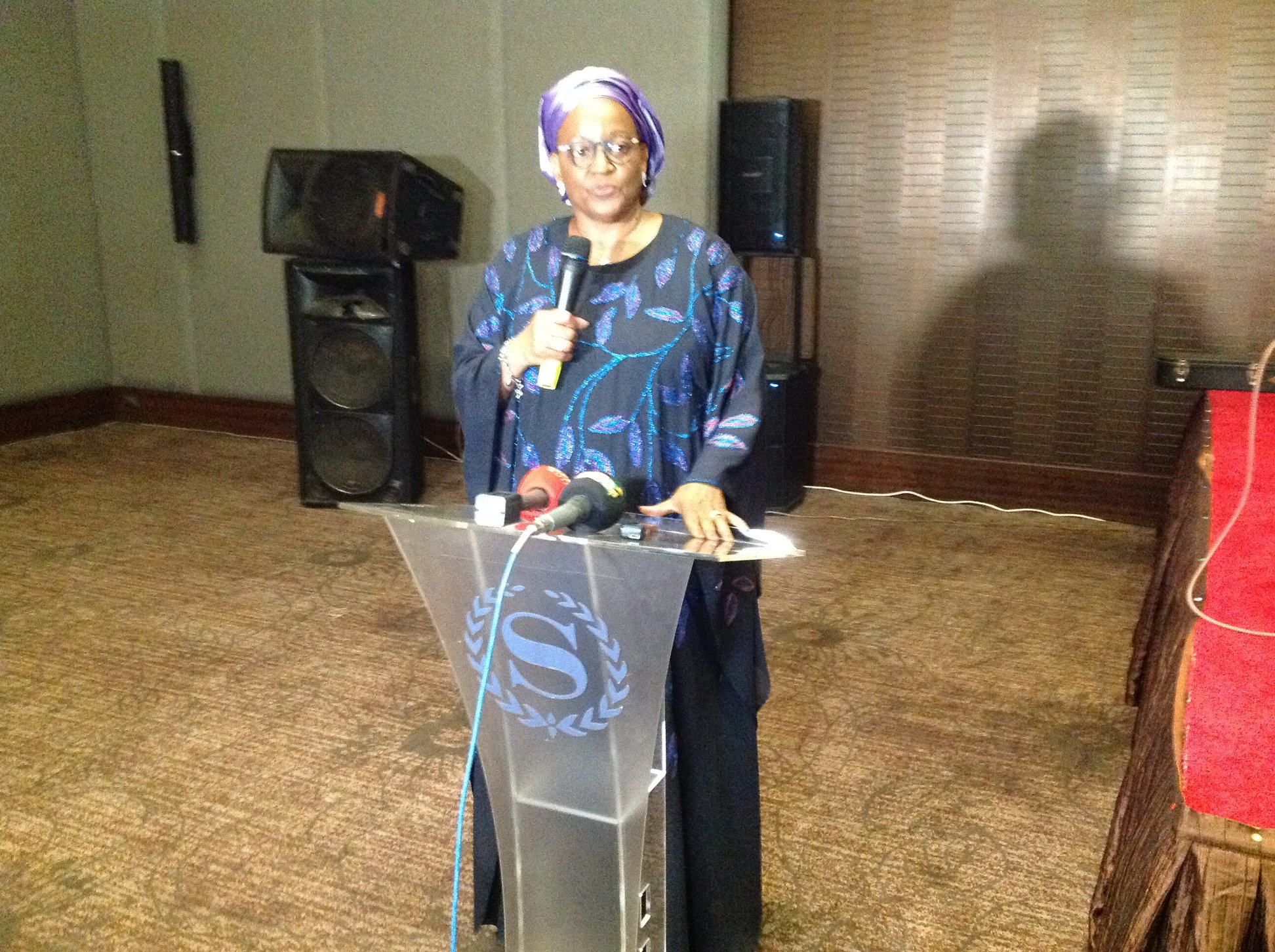 Madame Kanny Diallo, Ministre du Plan et du Développement Economique