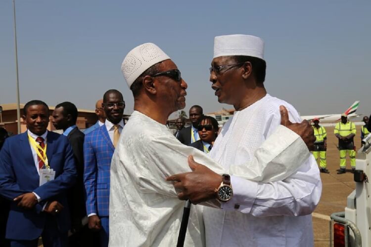 idriss-deby et Alpha Conde