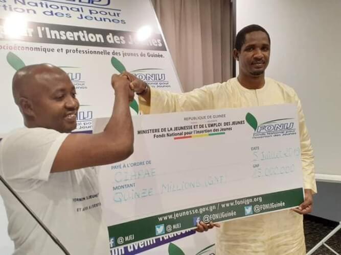 le ministre de la jeunesse et de l’emploi des jeunes Mouctar DIALLO