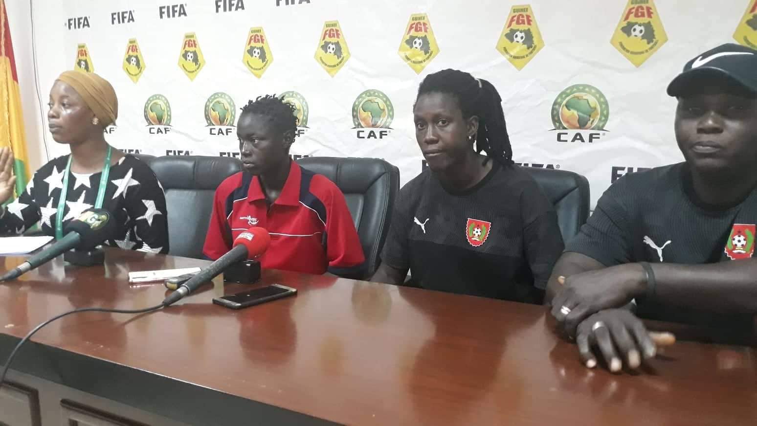 Elim mondial U17 féminine / Guinée Vs Guinée Bissau Conférence d'avant match