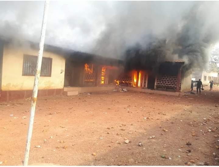 incendies en Guinée