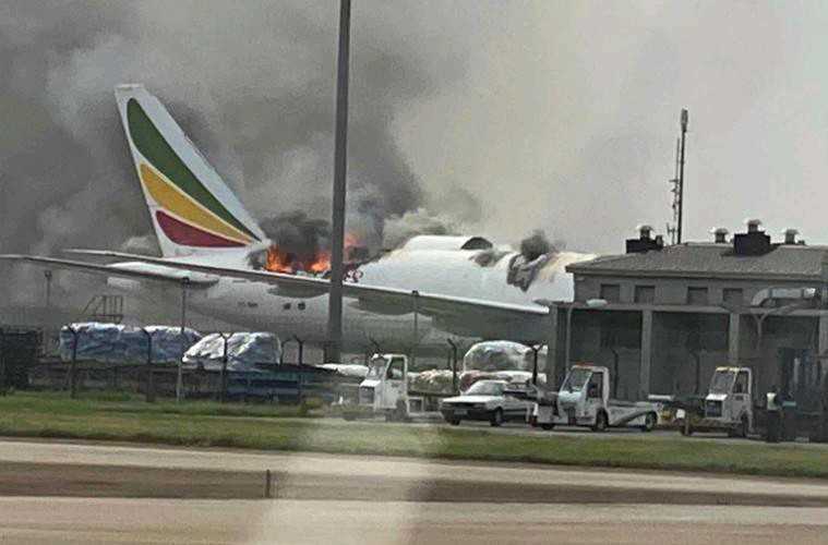 Boeing 777 Cargo (ET-ARH) d'Ethiopian Airlines