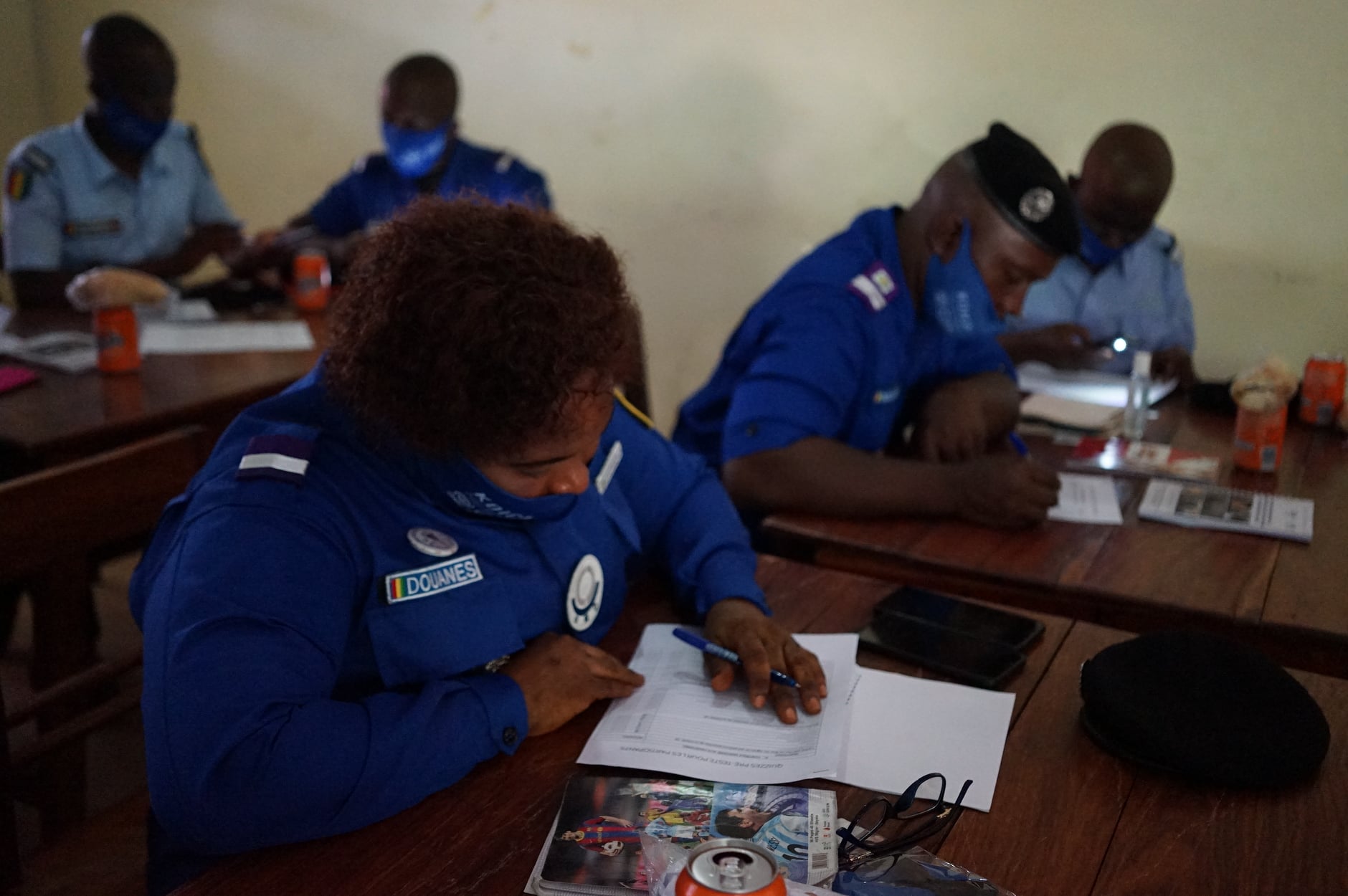 COVID-19 : OIM GUINÉE RENFORCE LES CAPACITÉS DES AGENTS DE SÉCURITÉ EN PRÉLUDE À LA RÉOUVERTURE DES FRONTIÈRES.