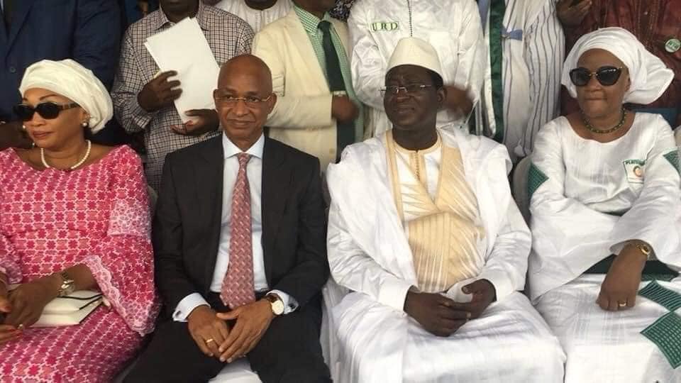 Soumaila Cissé et le couple dalein