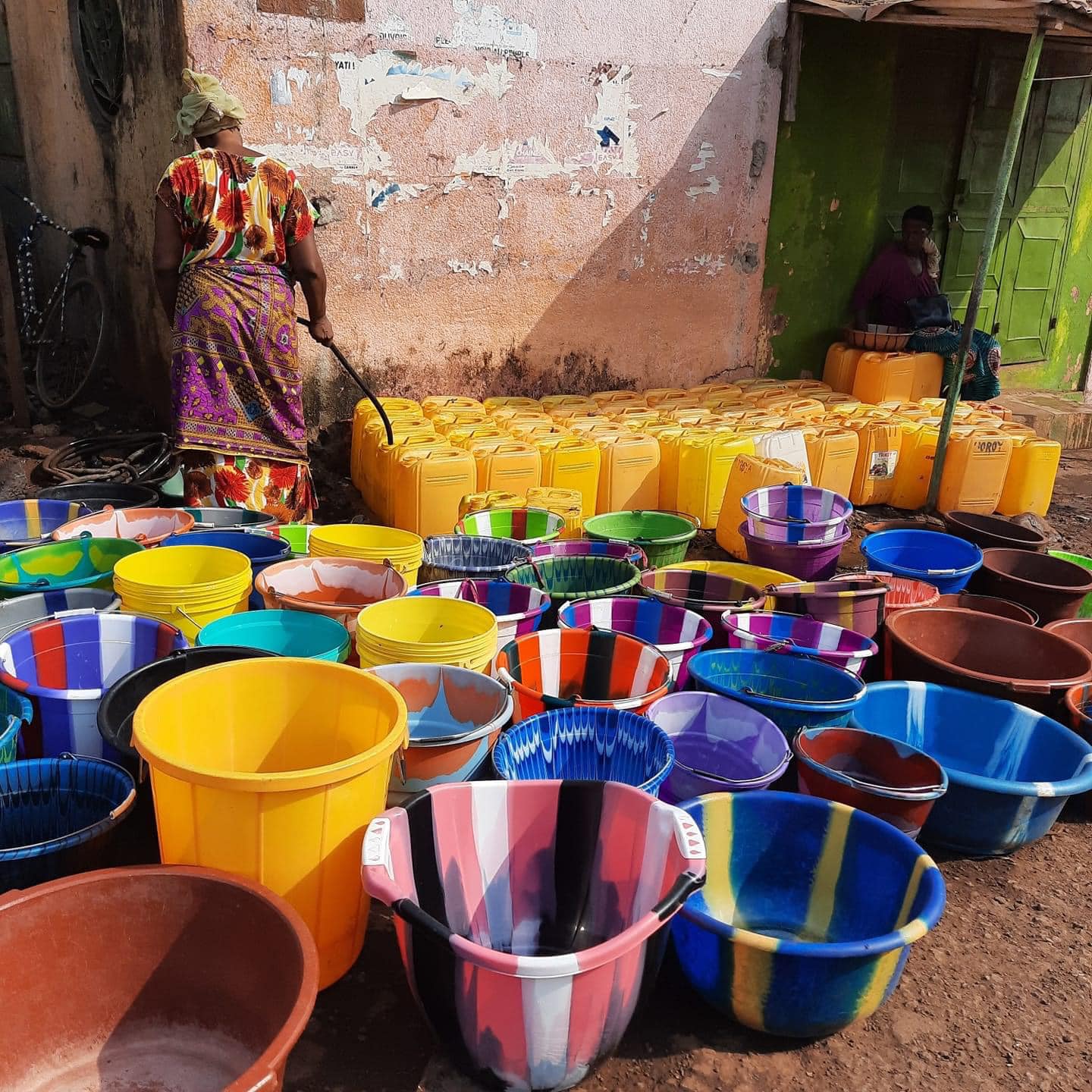 Manque d'eau en Guinée Conakry