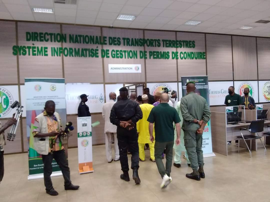 Vers la biometrisation des permis de conduire en République de Guinée !