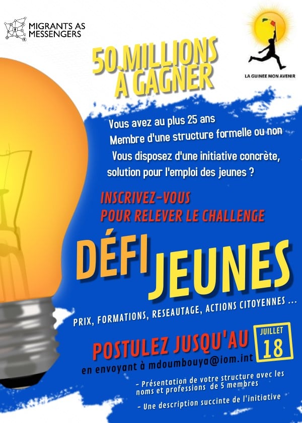 Promouvoir l’engagement citoyen des jeunes comme alternatives à la migration irrégulière