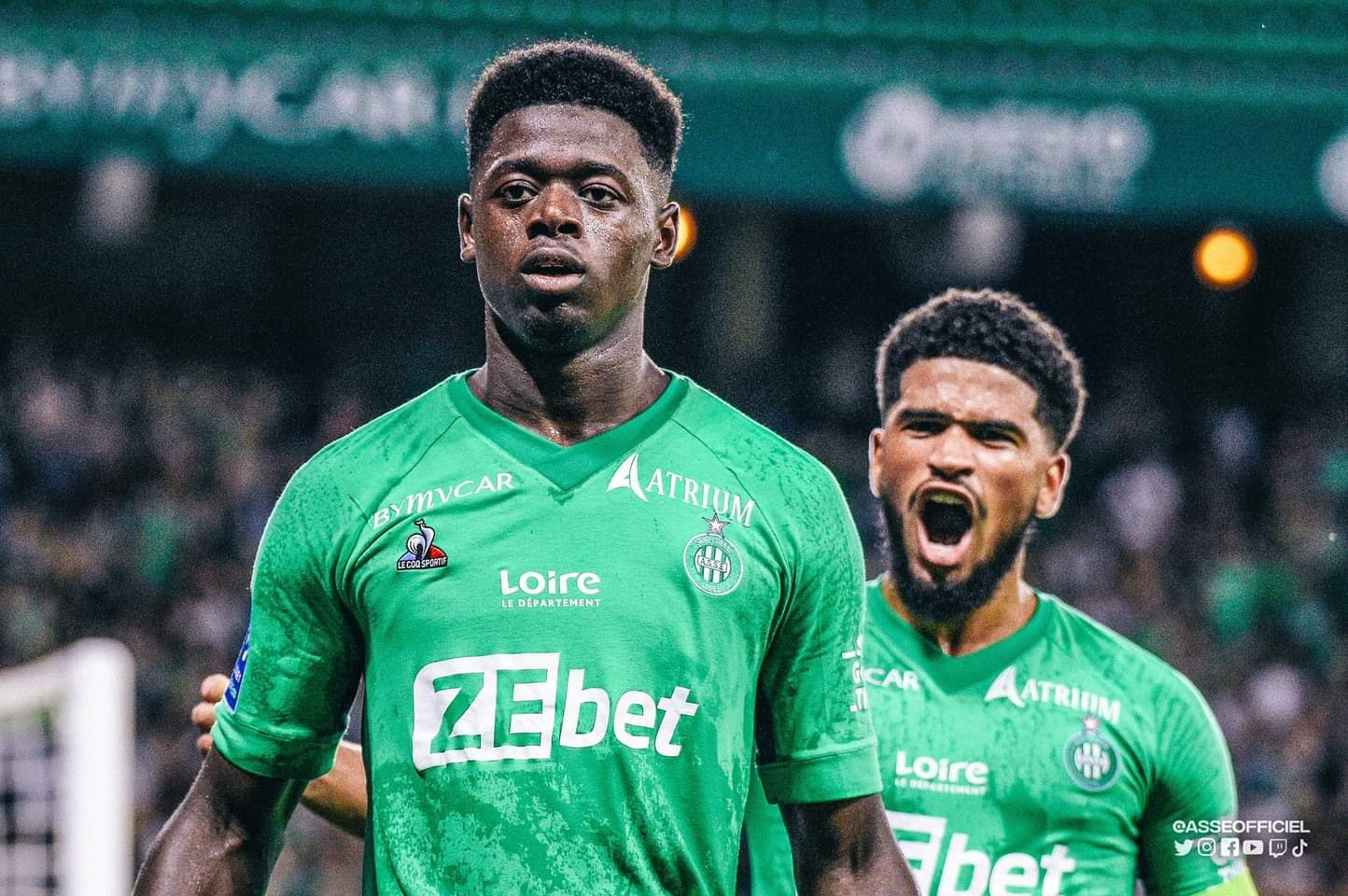 Ligue 1 Uber: Saidou Sow offre le point du match nul au Stéphanois.