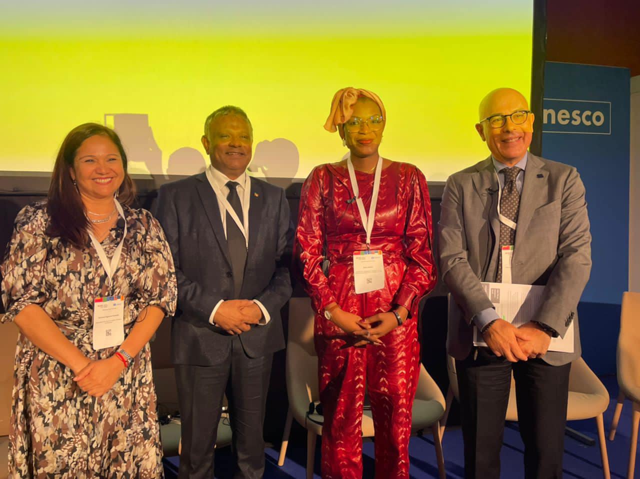 MESRSI-UNESCO Enseignement Supérieur pour Tous, la Ministre Dre Diaka SIDIBE explique la politique des nouvelles autorités guinéennes