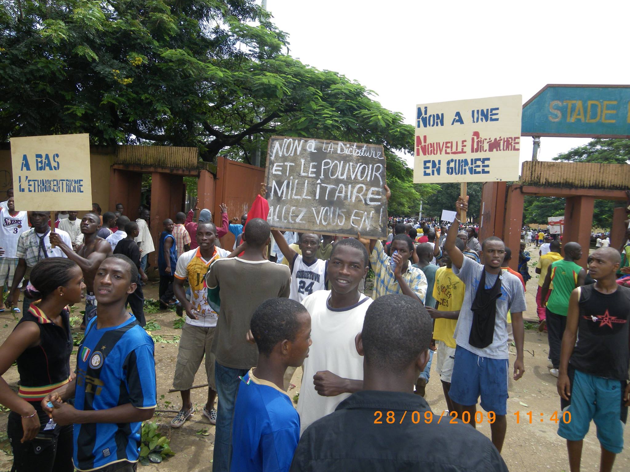 Manifestation du 28 septembre 2009