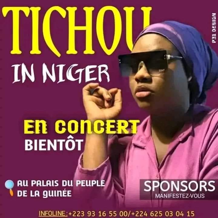 L'artiste nigérienne, Tichou in Niger