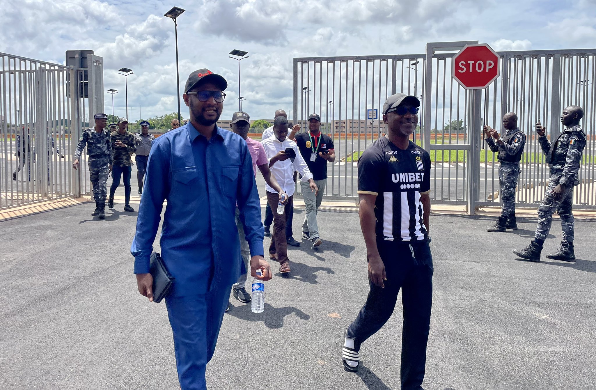 Le VP de la Fédération guinéenne de football Sega Diallo FGF