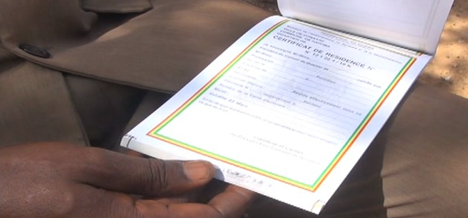 certificat de résidence