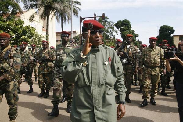 Le capitaine Dadis Camara