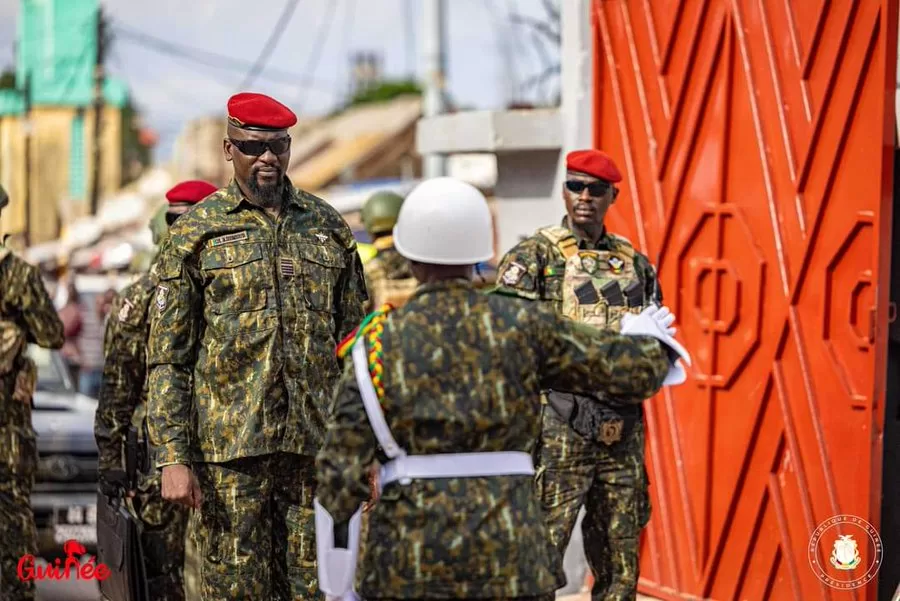 Le colonel Doumbouya