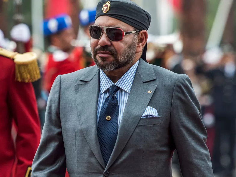 Le roi Mohamed VI du Maroc