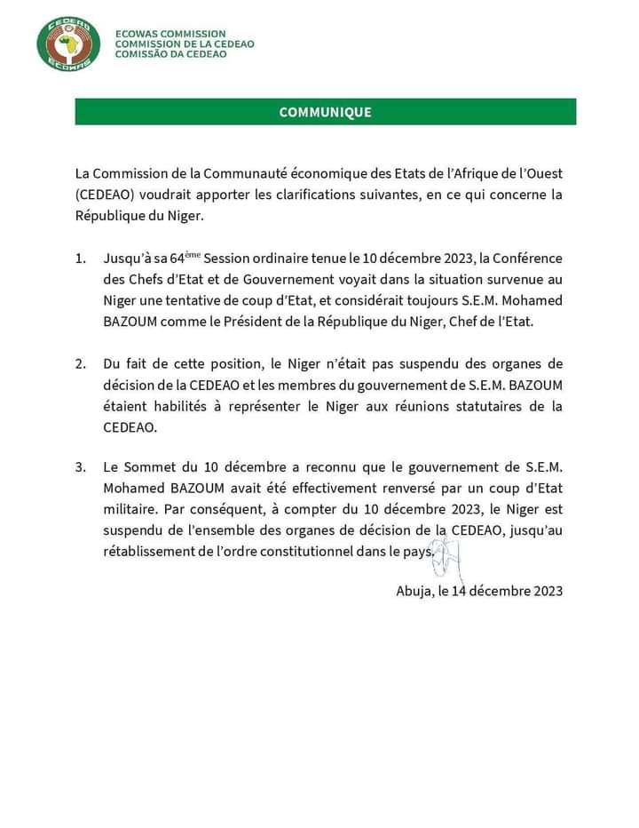 L'ECOWAS et la Démocratie en Afrique de l'Ouest : Un Appel à l'Action Citoyenne