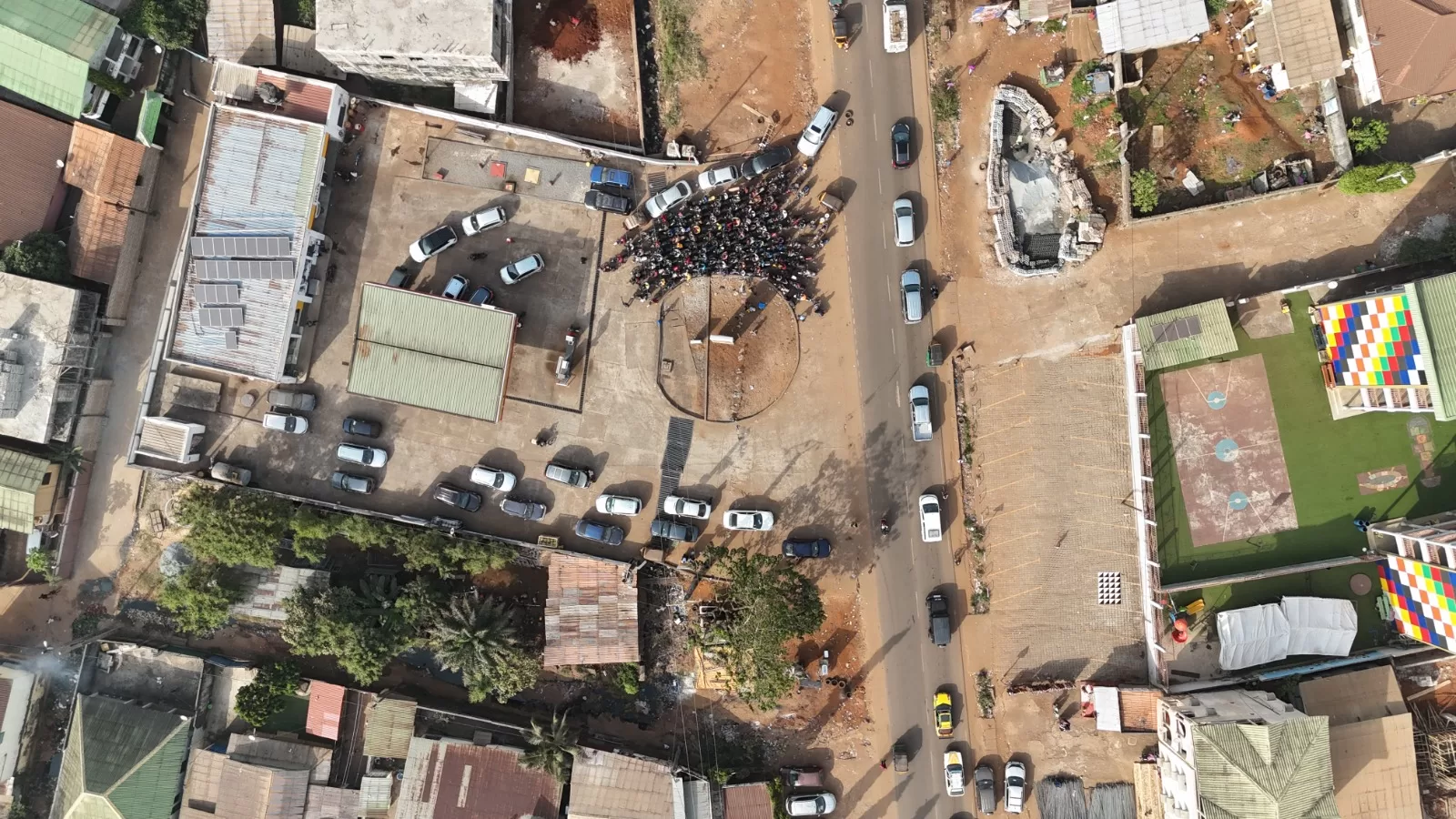 station essence conakry bondé